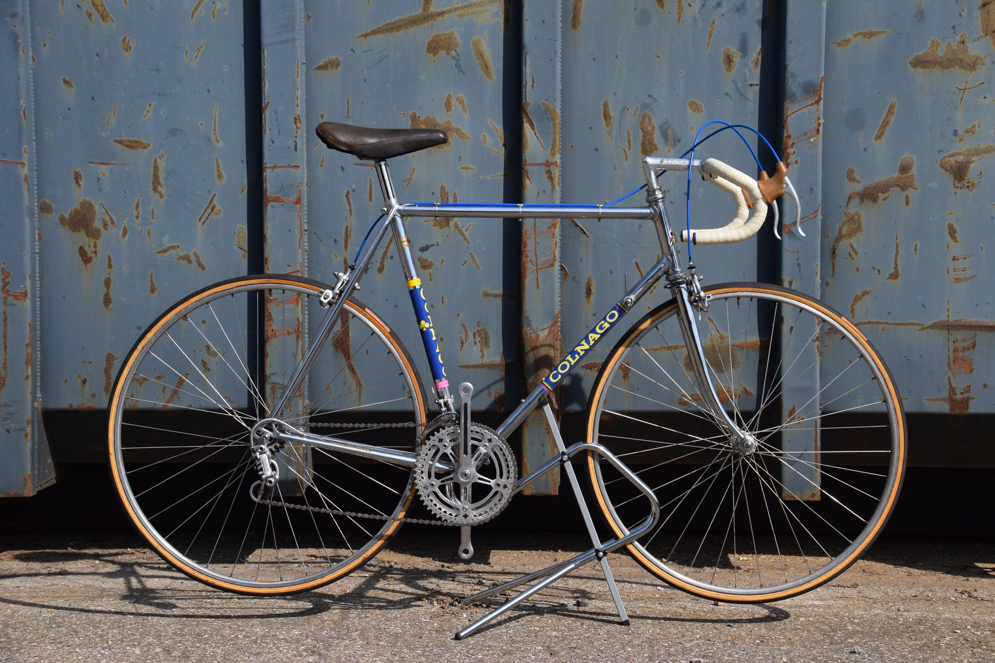 Colnago Super Cromato 57 cm – Real Steel Bikes - Main Image