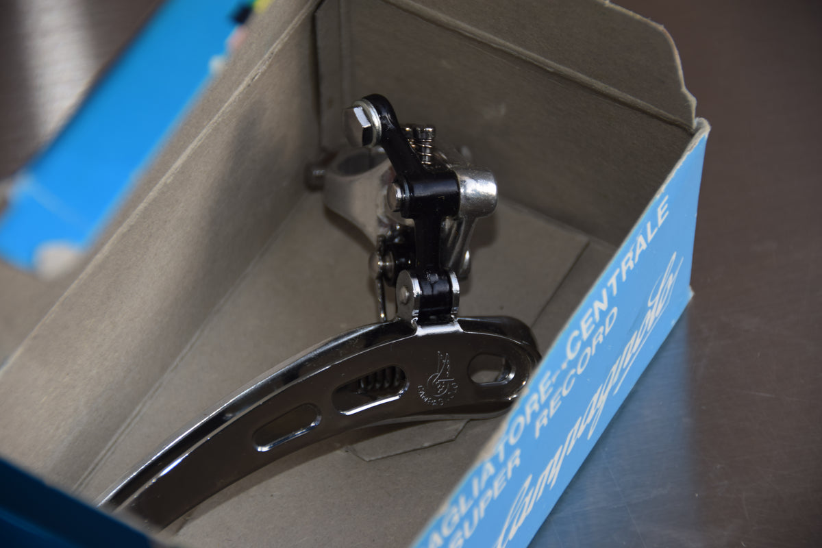 Campagnolo Super Record Front Derailleur Clamp-On NOS NIB
