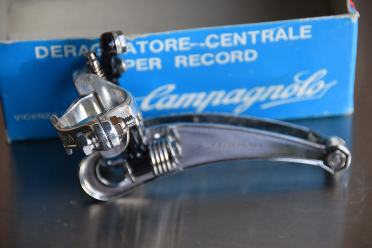 Campagnolo Super Record Front Derailleur Clamp-On NOS NIB