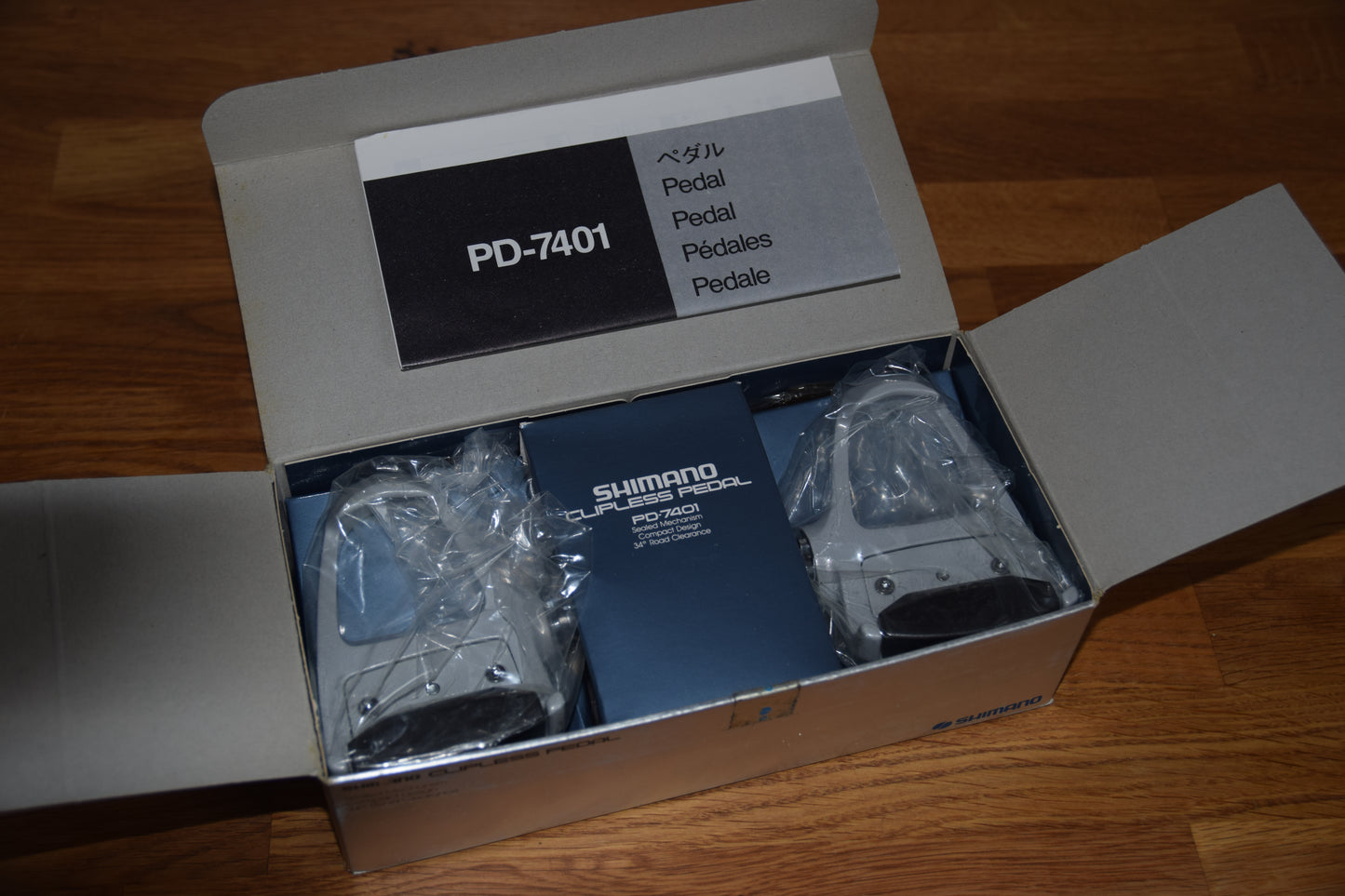 Shimano Dura-Ace PD-7401 Clipless Pedals 9/16" (NOS / NIB)