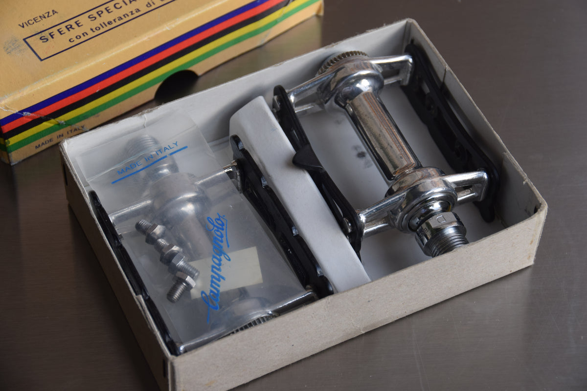 Campagnolo Superleggeri Pista Track Pedals Black NOS NIB