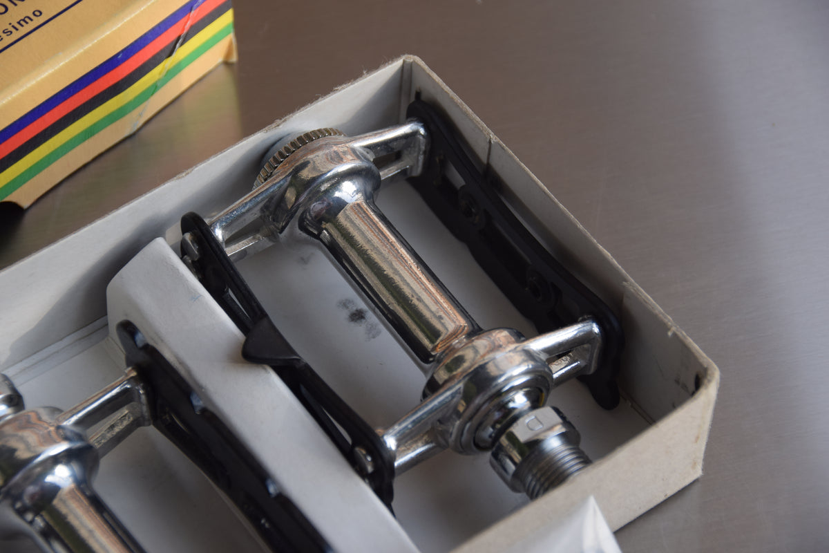 Campagnolo Superleggeri Pista Track Pedals Black NOS NIB