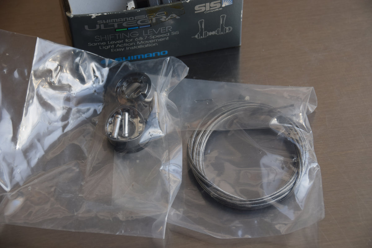 Shimano 600 Ultegra SL-6400 Downtube Shifters 6/7-Speed NOS NIB
