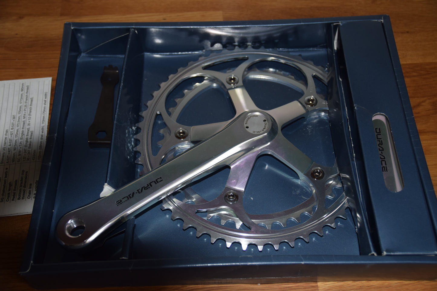 Shimano Dura-Ace FC-7402 Crankset 170mm 52/42T (NOS / NIB)