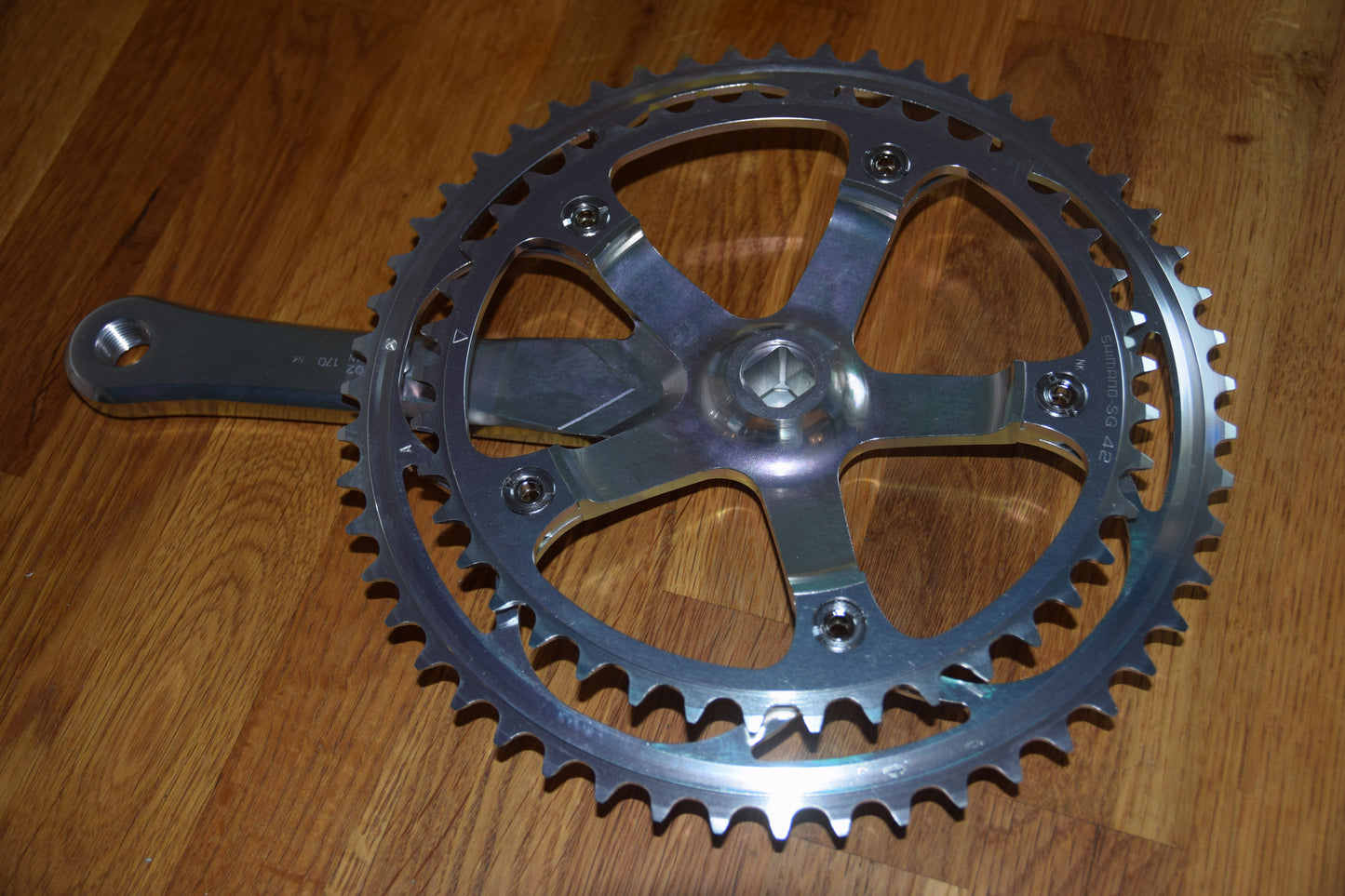 Shimano Dura-Ace FC-7402 Crankset 170mm 52/42T (NOS / NIB)