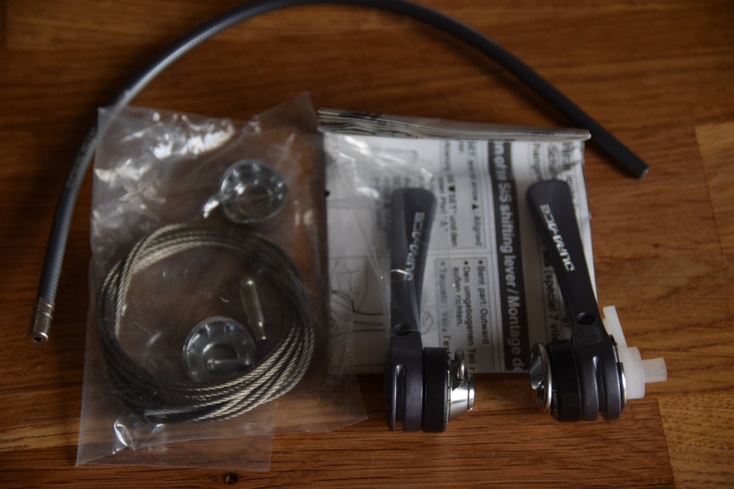 Shimano Dura-Ace SL-7401 7-Speed Down Tube Shifters (NOS / NIB)