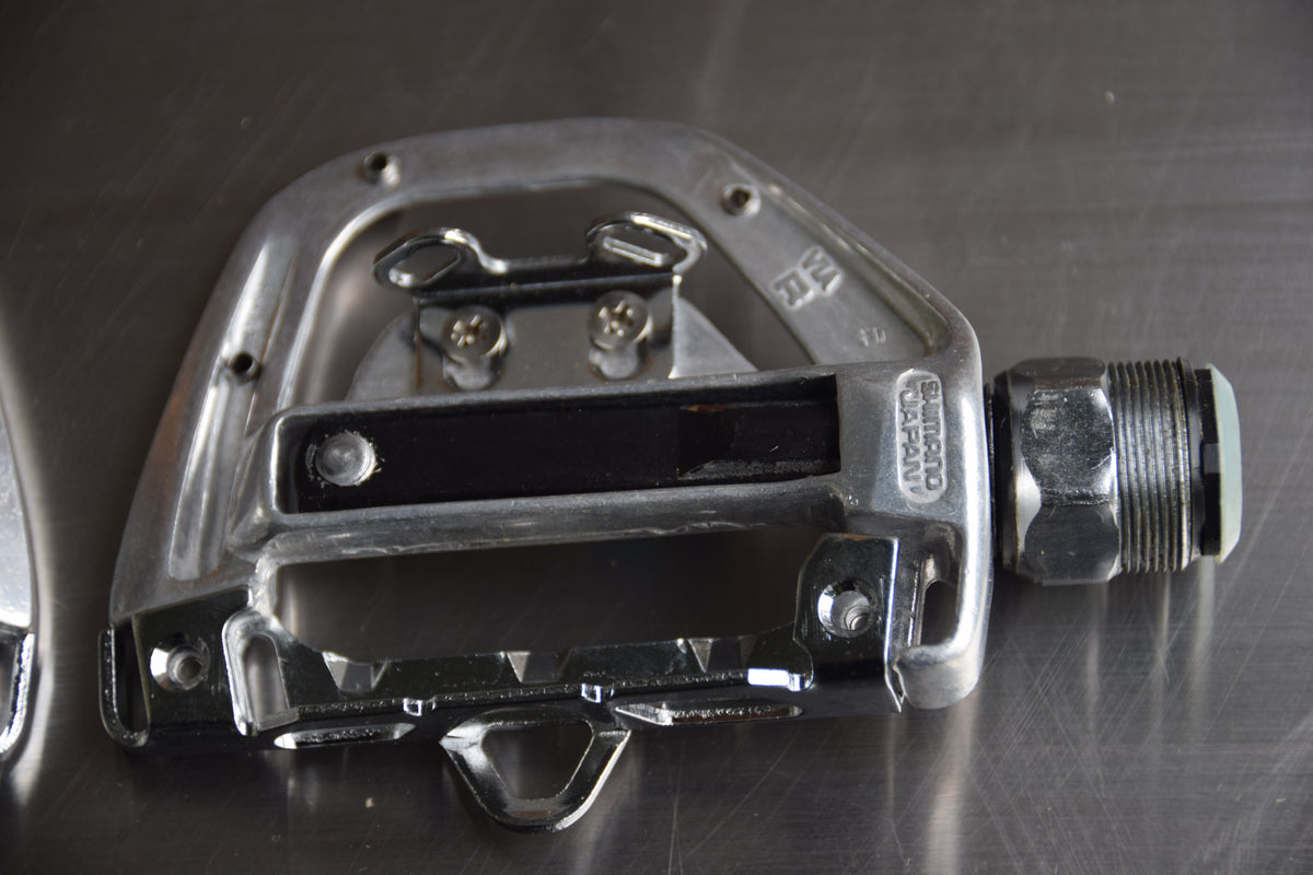 Shimano Deore DD-Pedals PD-DE10 Dyna-Drive 1" Vintage 1981 NOS in Original Box