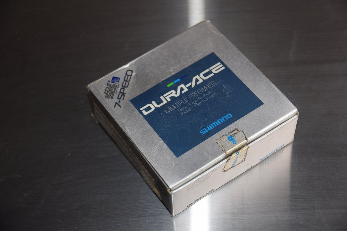 Shimano Dura-Ace MF-7400 7-Speed Freewheel 13-21T Uniglide SIS 1987 in Original Box