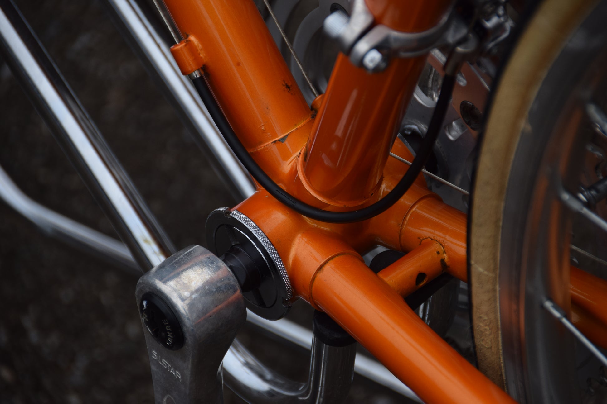 shogun sattelstütze Shogun Hi-Ten 500 55 cm – Real Steel Bikes