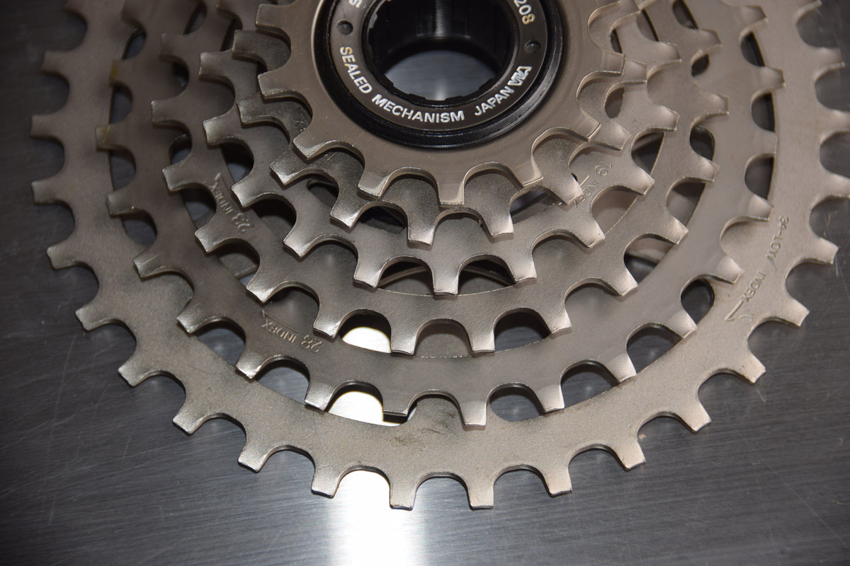 Shimano 600 EX MF-6208 6-Speed Freewheel 14-34T Uniglide SIS NOS in Original Box