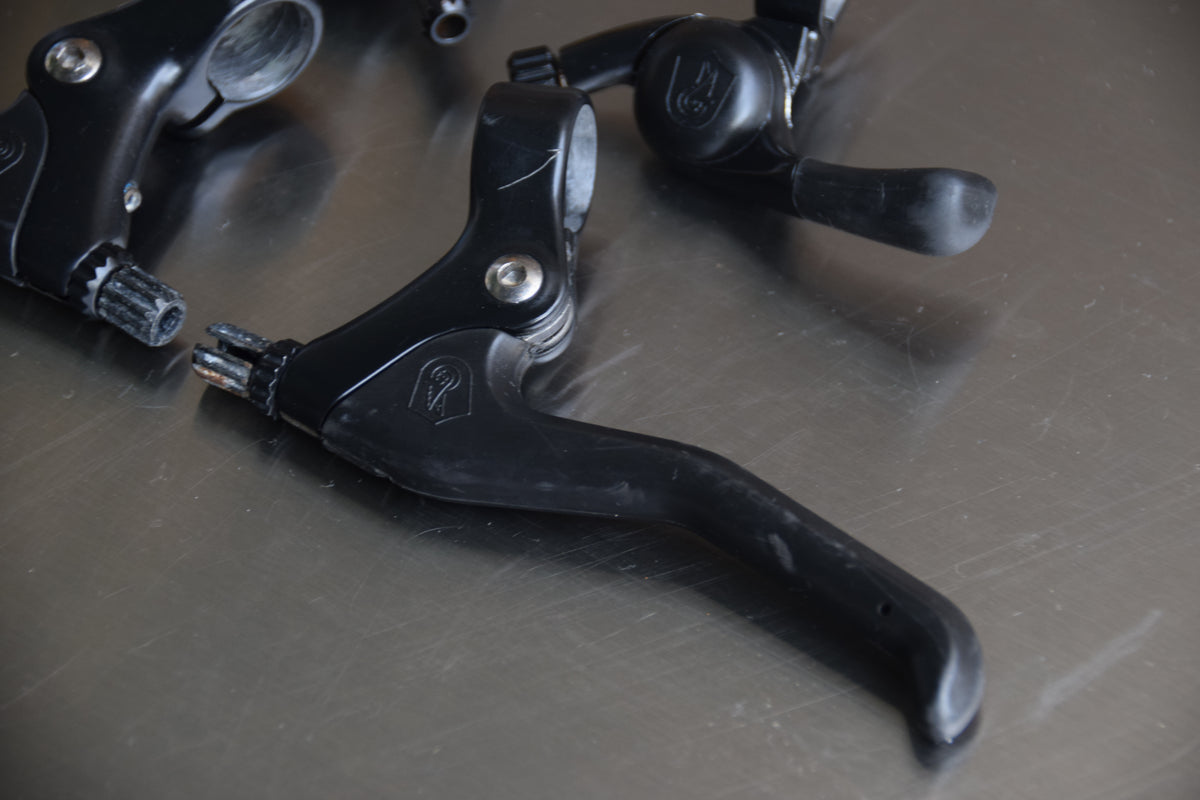 Campagnolo Record O.R. MTB Brake Levers & 8-Speed Thumb Shifters