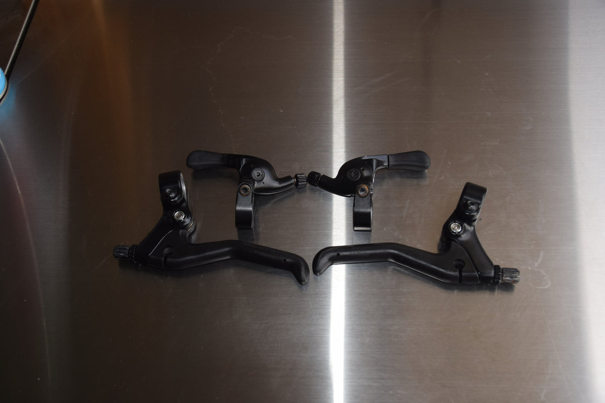 Campagnolo Record O.R. MTB Brake Levers & 8-Speed Thumb Shifters
