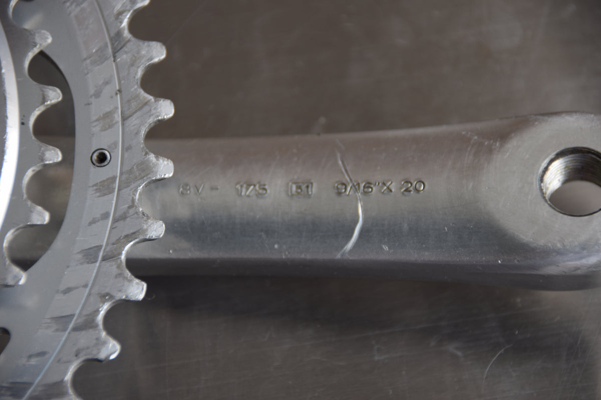 Campagnolo Record O.R. Crankset 175mm 48/38/26T Super Record OR