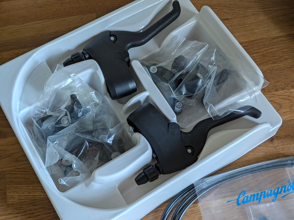 NOS Vintage Campagnolo Olympus MTB Brake Set Cantilever Calipers & Levers NIB